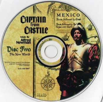 2CD Alfred Newman: Captain From Castile