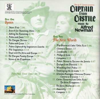 2CD Alfred Newman: Captain From Castile