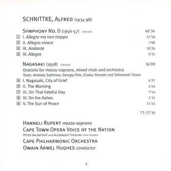CD Alfred Schnittke: Symphony No. 0 (1956-57) · Nagasaki