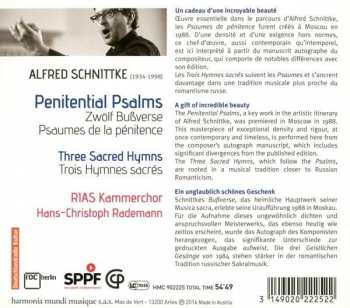 CD Alfred Schnittke: Penitential Psalms