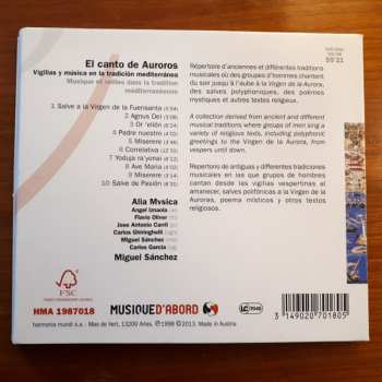 CD Alia Mvsica: El Canto de Auroros