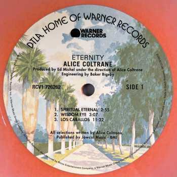 LP Alice Coltrane: Eternity CLR
