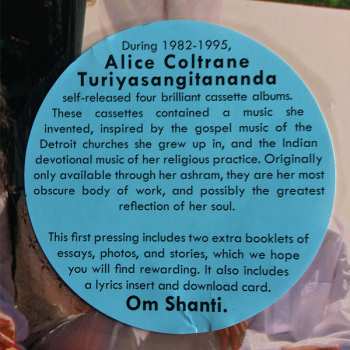 2LP Alice Coltrane: The Ecstatic Music Of Alice Coltrane Turiyasangitananda