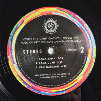 2LP Alice Coltrane: The Ecstatic Music Of Alice Coltrane Turiyasangitananda
