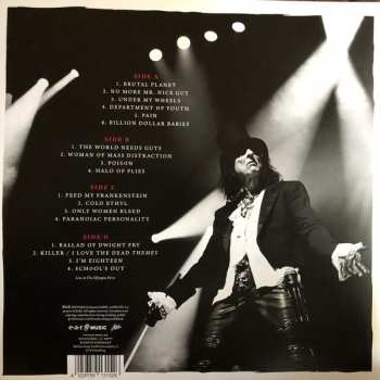 2LP Alice Cooper: A Paranormal Evening With Alice Cooper At The Olympia Paris CLR