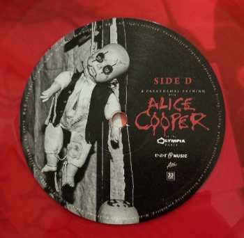 2LP Alice Cooper: A Paranormal Evening With Alice Cooper At The Olympia Paris CLR