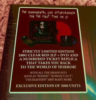 2LP/DVD Alice Cooper: Theatre Of Death - Live At Hammersmith 2009 CLR | LTD