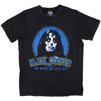 Merch Alice Cooper: Stone Wash Maglietta No More Mr Nice Guy