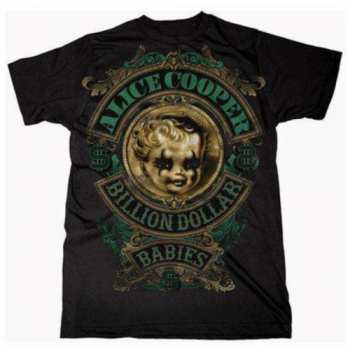 Merce Alice Cooper: Tričko Billion Dollar Baby Crest  S
