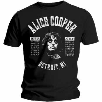 Merch Alice Cooper: Maglietta School's Out Lyrics 