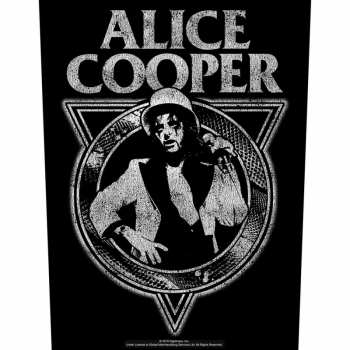 Merch Alice Cooper: Applicazione sulla schiena Snakeskin