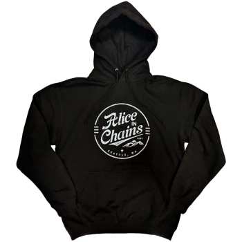 Merce Alice In Chains: Alice In Chains Unisex Pullover Hoodie: Circle Emblem (small) S