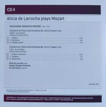 6CD/Set di cofanetti Wolfgang Amadeus Mozart: Piano Concertos Nos. 9, 10, 19-27 - Sonata For 2 Pianos