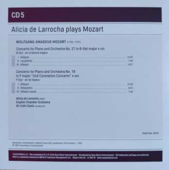 6CD/Set di cofanetti Wolfgang Amadeus Mozart: Piano Concertos Nos. 9, 10, 19-27 - Sonata For 2 Pianos