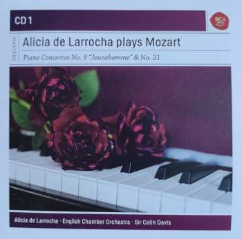 6CD/Set di cofanetti Wolfgang Amadeus Mozart: Piano Concertos Nos. 9, 10, 19-27 - Sonata For 2 Pianos
