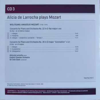 6CD/Set di cofanetti Wolfgang Amadeus Mozart: Piano Concertos Nos. 9, 10, 19-27 - Sonata For 2 Pianos