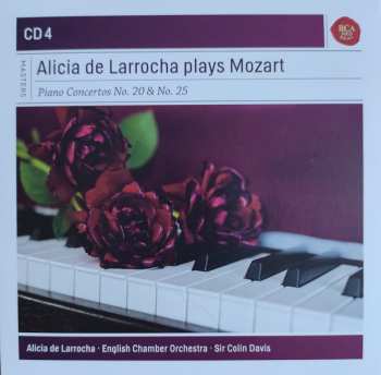 6CD/Set di cofanetti Wolfgang Amadeus Mozart: Piano Concertos Nos. 9, 10, 19-27 - Sonata For 2 Pianos