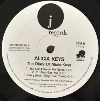 2LP Alicia Keys: The Diary Of Alicia Keys
