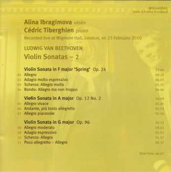 CD Ludwig van Beethoven: Violin Sonatas – 2