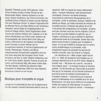 CD Alison Balsom: Music For Trumpet And Organ