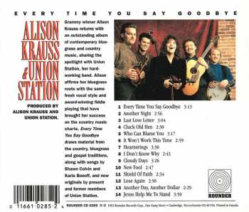 CD Alison Krauss & Union Station: Every Time You Say Goodbye