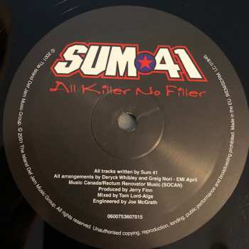LP Sum 41: All Killer No Filler