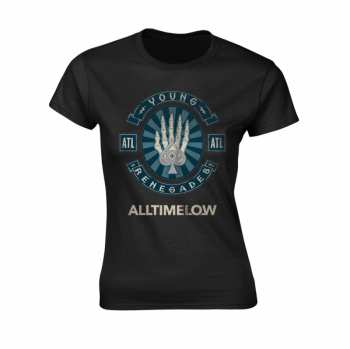 Merch All Time Low: Maglietta Donne Skele Spade