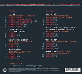 2CD Alla Elana Cohen: Quaestiones Et Responsa  New Works For Chamber Orchestra And Chamber Ensembles