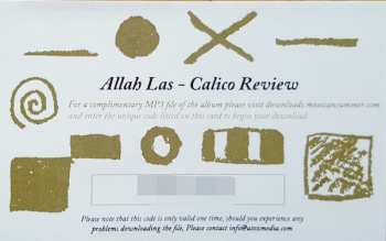 LP Allah-Las: Calico Review CLR | LTD | DLX