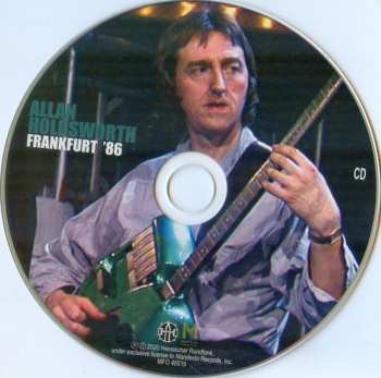 CD/DVD Allan Holdsworth: Frankfurt '86