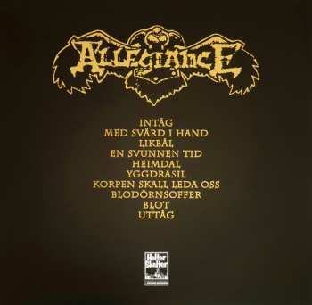 3LP/Set di cofanetti Allegiance: Complete Album Anthology  LTD