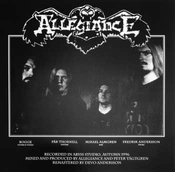 3LP/Set di cofanetti Allegiance: Complete Album Anthology  LTD