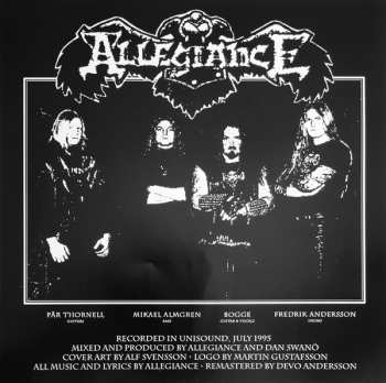 3LP/Set di cofanetti Allegiance: Complete Album Anthology  LTD