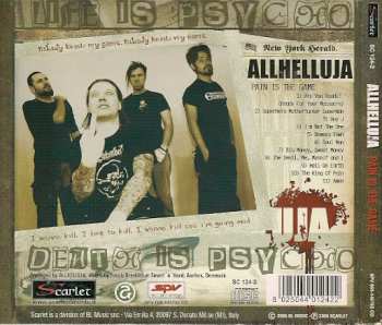 CD Allhelluja: Pain Is The Game DIGI