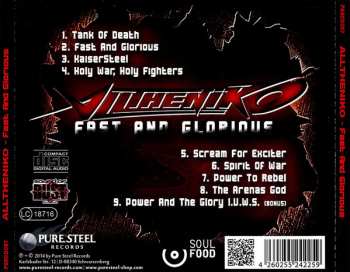 CD Alltheniko: Fast And Glorious