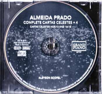 CD Almeida Prado: Complete Cartas Celestes • 4; Cartas Celestes Nos. 13 And 16-18