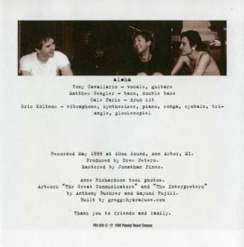 CD Aloha: The Great Communicators, The Interpreters, The Nonbelievers