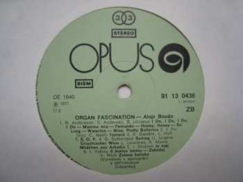 LP Alojz Bouda: Organ Fascination