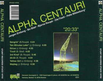 CD Alpha Centauri: 20:33