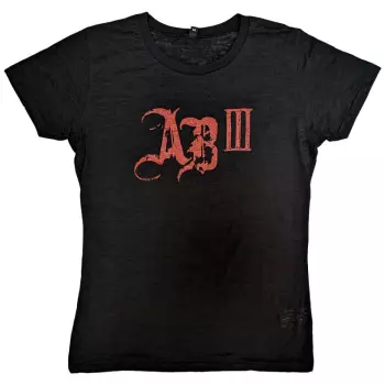 Donne Maglietta Ab Iii Red Logo Alter Bridge