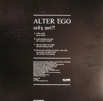 2LP Alter Ego: Why Not ?!