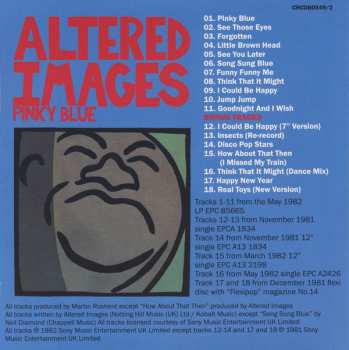 4CD/Set di cofanetti Altered Images: The Epic Years