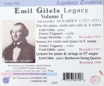 CD Emil Gilels: Legacy - Volume 2