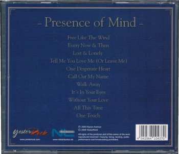 CD Alyson Avenue: Presence Of Mind