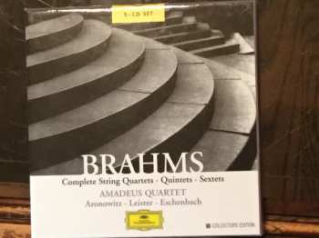 5CD/Set di cofanetti Johannes Brahms: Complete String Quartets—Quintets—Sextets 