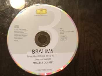 5CD/Set di cofanetti Johannes Brahms: Complete String Quartets—Quintets—Sextets 