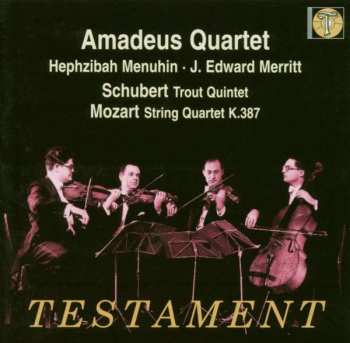 CD Amadeus-Quartett: Schubert: Trout Quintet / Mozart: String Quartet K.387