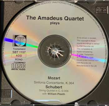 CD Wolfgang Amadeus Mozart: Sinfonia Concertante /String Quintet