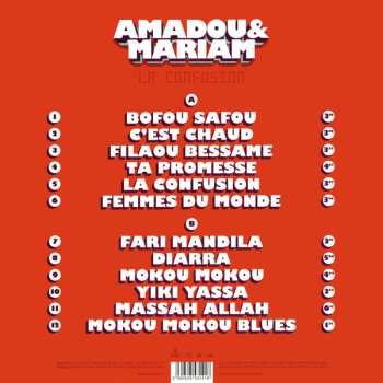 LP/CD Amadou & Mariam: La Confusion