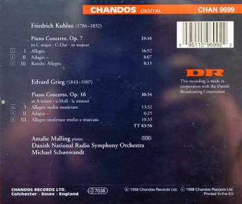 CD Edvard Grieg: Kuhlau/Grieg: Piano Concertos